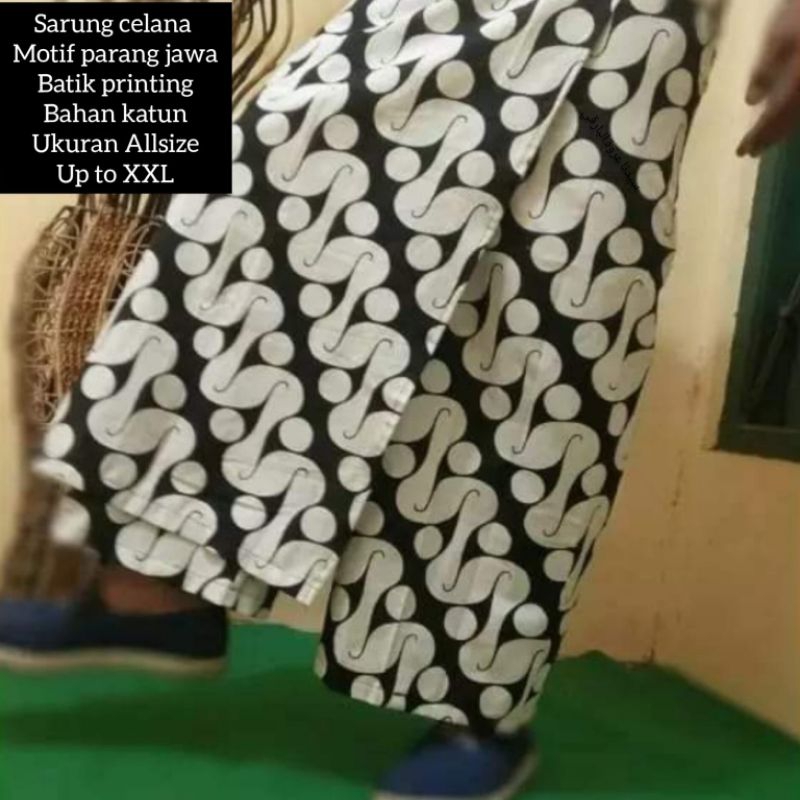 Sarung Celana Batik Motif Parang Jawa