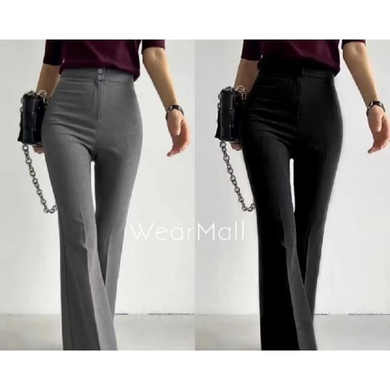 Celana Wanita │ Celana Kerja Cutbray / Celana Bahan Cutbray / Celana Kantor Cutbray Wanita Terbaru