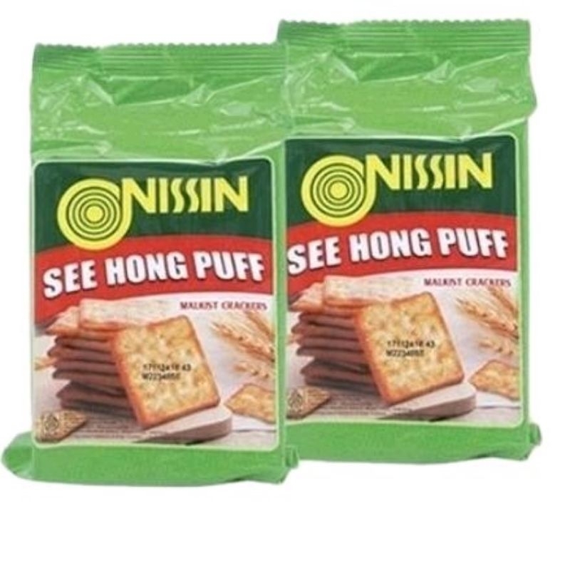 

Nissin See Hong Puff Biskuit 250g / coconut dan sugar