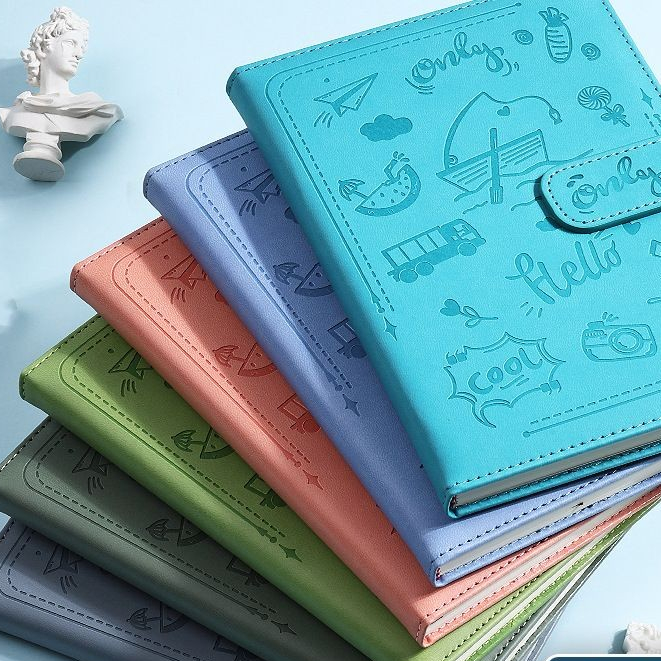 

Thickened A5 Notebook Student Diary Small Book Portable Notepad Pocket Book Customized