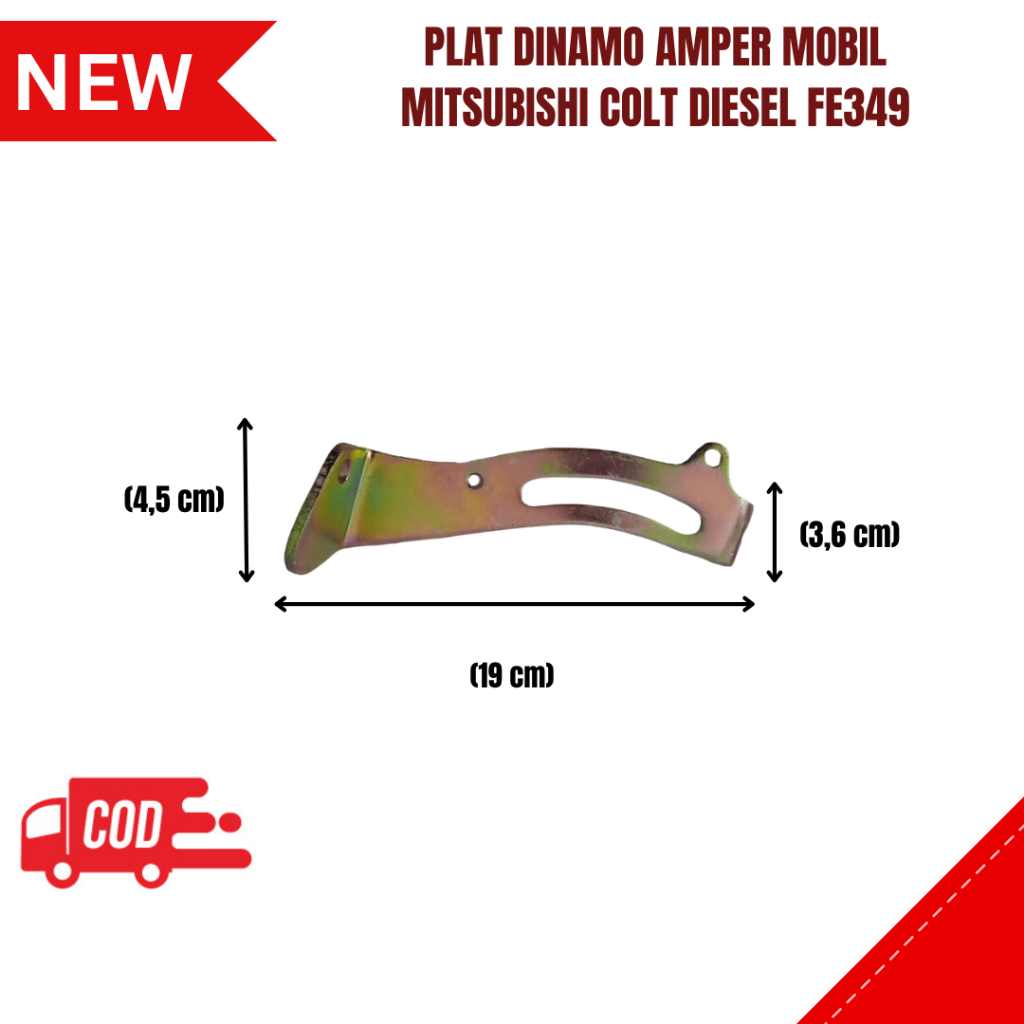 Plat Dinamo Ampere Kecil MITSUBISHI COLT DIESEL FE349 Plat Alternator Stelan Fan Belt Dinamo Ampere 