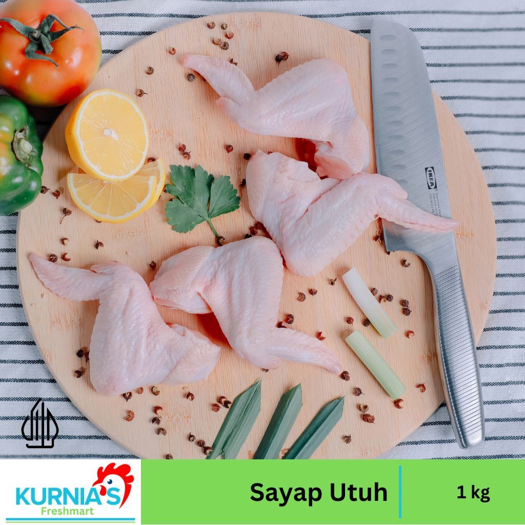 

Sayap Utuh Ayam Premium - Cocok untuk berbagai masakan