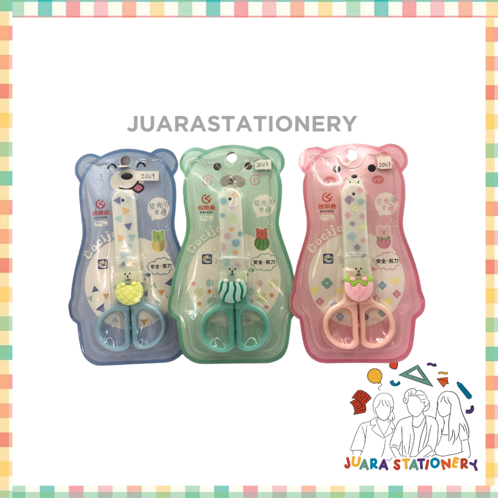 

2047 Gunting Anak Lucu Fancy Bear Beruang