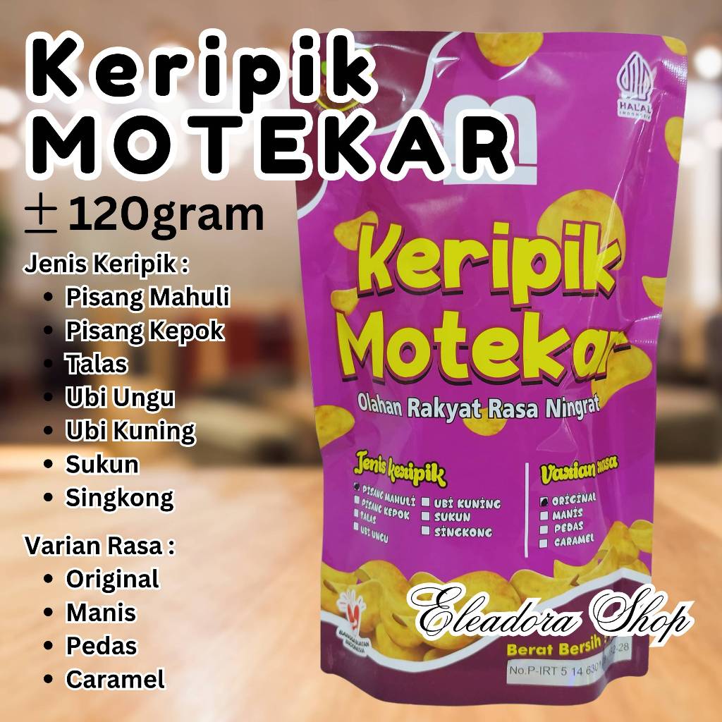 

Keripik Buah Merk Motekar Khas Kalimantan Selatan