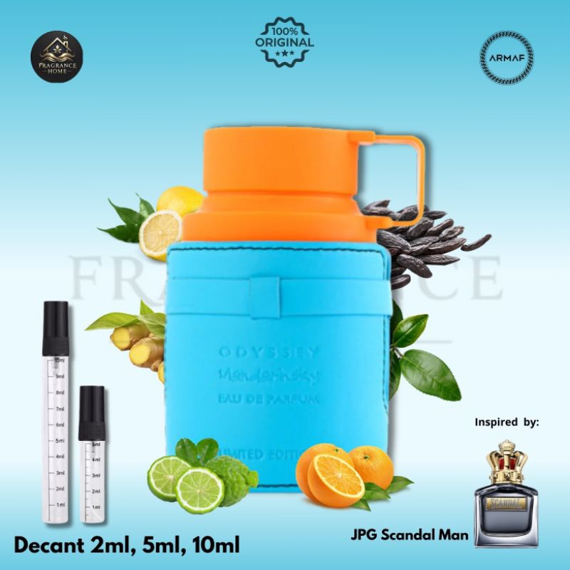 Odyssey Mandarin Sky - Fragrance Home Decant