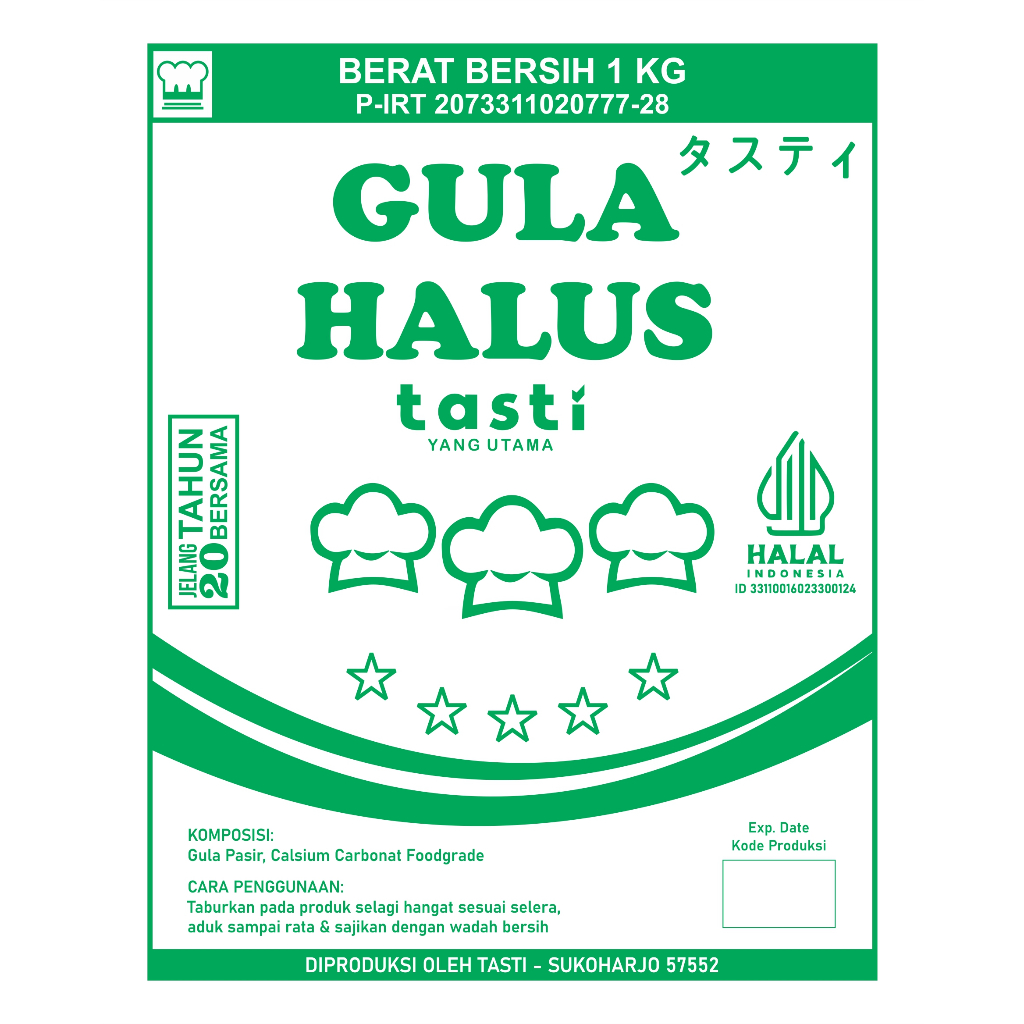 

GULA HALUS TASTI UNTUK ROTI DAN KUE