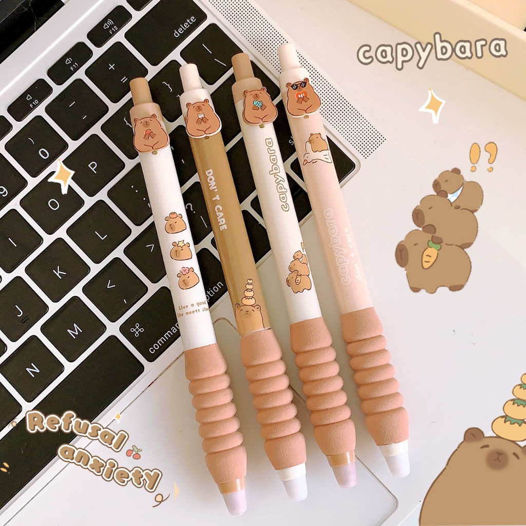 

PULPEN PENGHAPUS CAPYBARA | PULPEN BUSA | PULPEN CETEK TINTA HITAM HAPUS | CAPYBARA | SANRIO | KUROMI | MELODY | CINAMORROL | POCACCHO | POMPOMPURIN | PULPEN LUCU