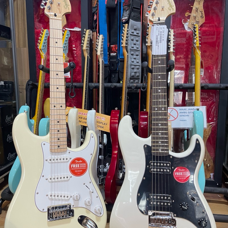 Gitar squier Affinity Humbucker HH original