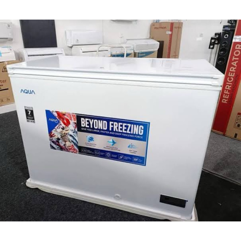 Box freezer 300L aqua aqf-320ec chest freezer aqua aqf 320ec