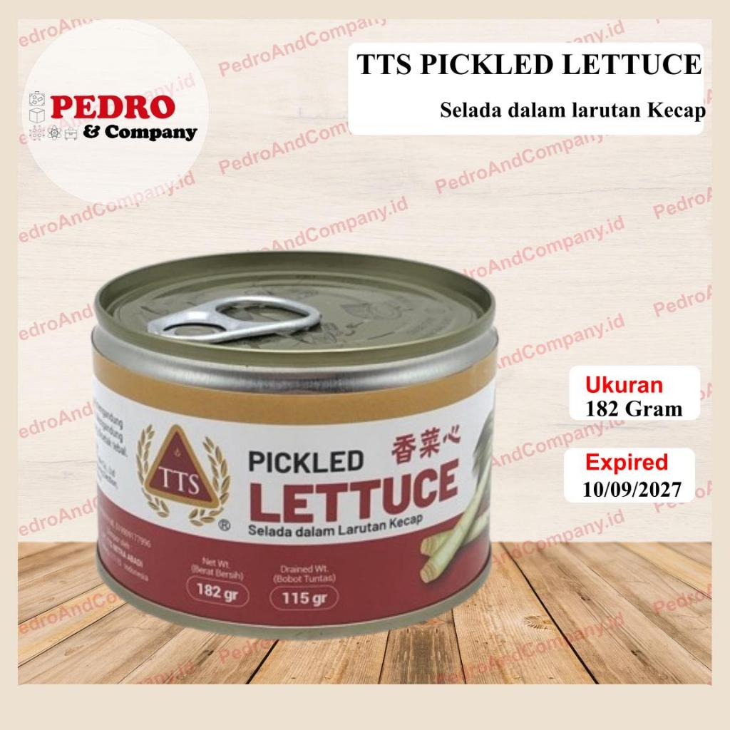 

TTS Pickled Lettuce 182 gram sayur selada dalam larutan kecap kaleng