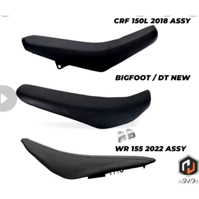 JOK SADEL CRF 150 , JOK KLX BF 150 STANDART MERK HRV original hitam