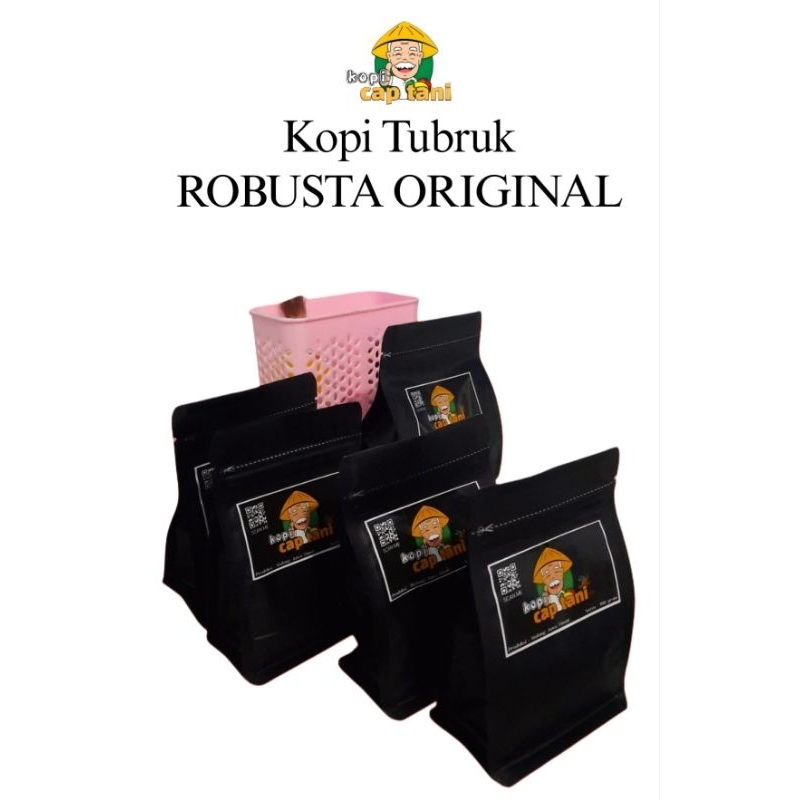 

kopi tubruk original 100 gram gilingan kasar dengan biji pilihan terbaik coffee gula bubuk