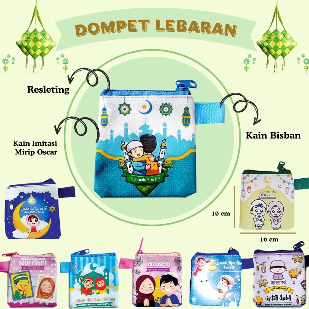 

DOMPET AMPLOP LEBARAN Angpao Idul Fitri Dompet Hari Raya Printing 2025