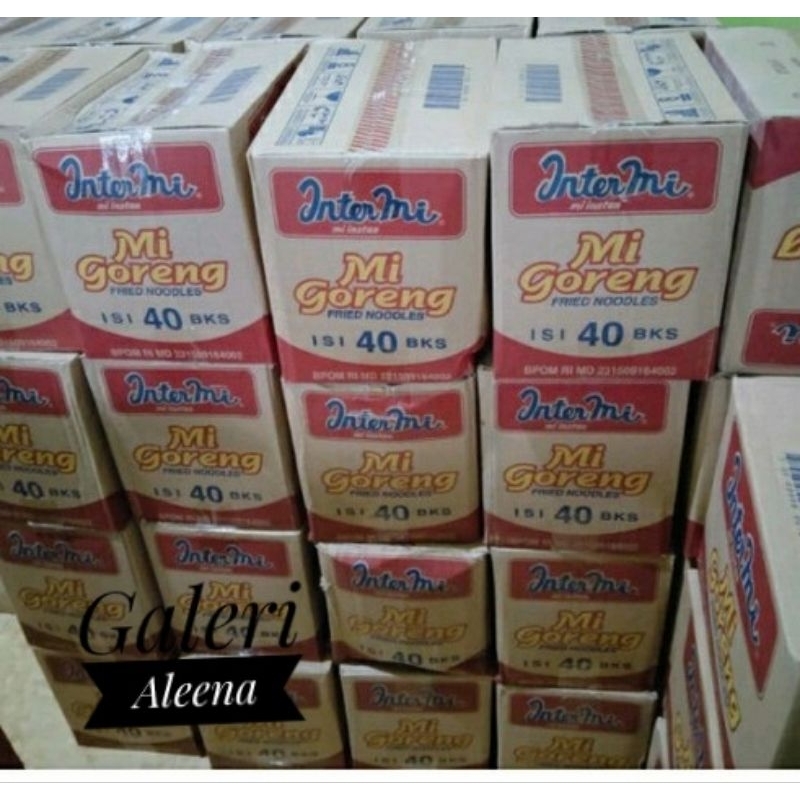 

READY !! INTERMIE GORENG 1 DUS ISI 40 PCS