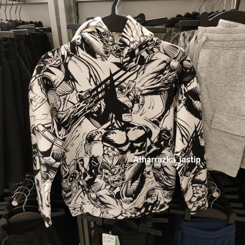Hoodie H&M Kids X-Men jastip jasa titip