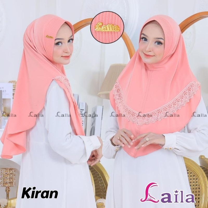 HIJAB INSTAN LAILA KIRAN//HIJAN INSTAN DEWASA//HIJAB INSTAN