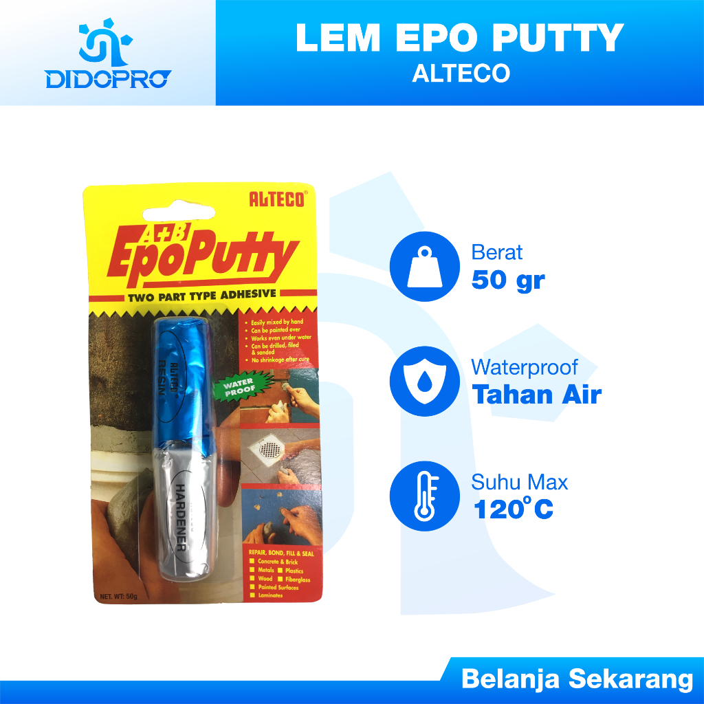 

ALTECO EPO PUTTY 50 GRAM / ALTECO EPO PUTTY 50 GRM / LEM PORTING