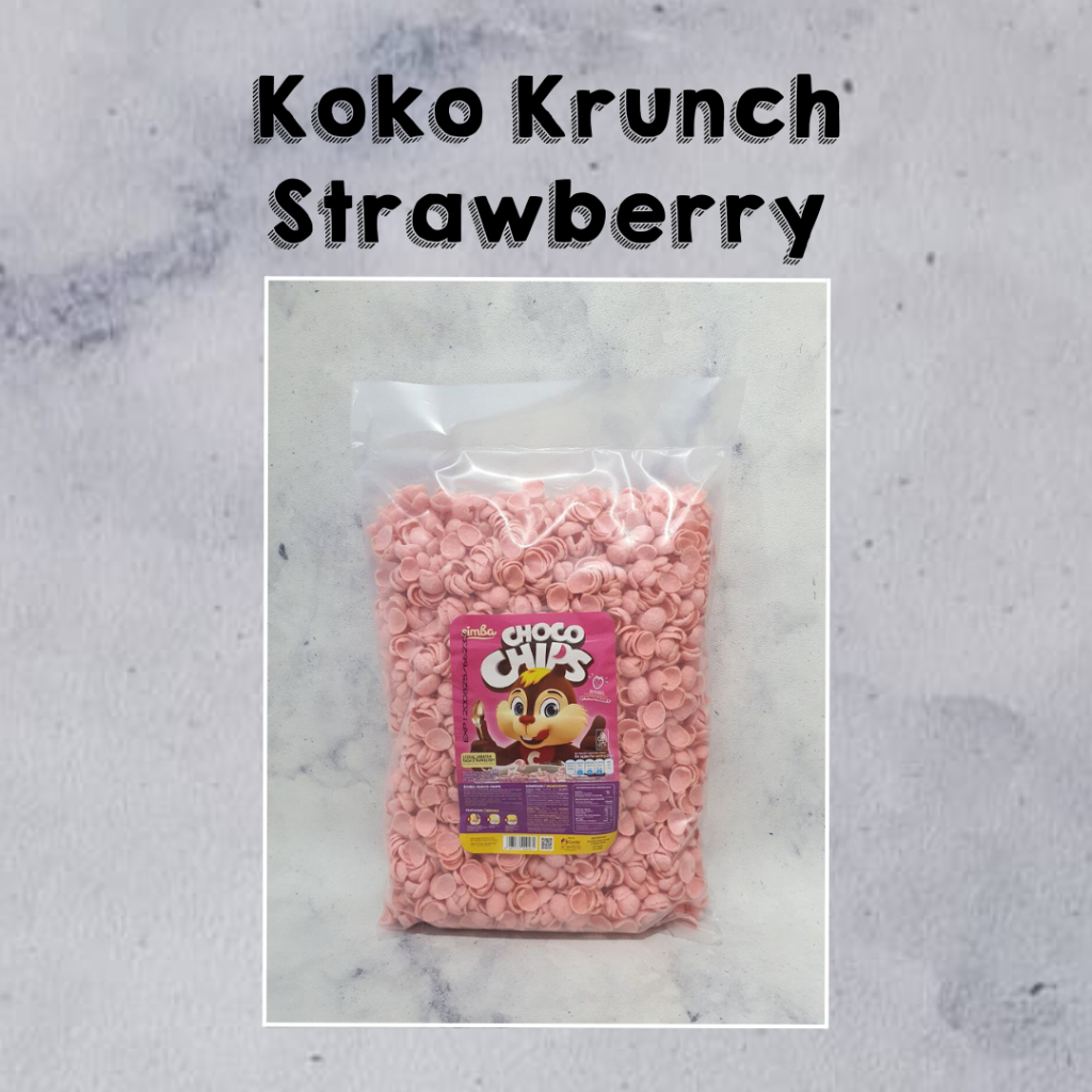 

SIMBA KOKO KRUNCH STRAWBERRY 1 KG / CHOCO CHIPS / COCO CRUNCH / CEREAL KILOAN