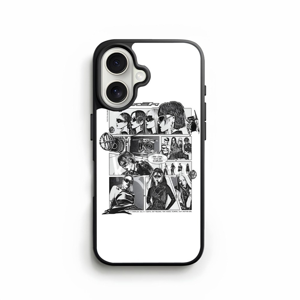 Case Iphone 16 15 14 13 12 11 X Xs Xr SE Pro Max Mini Plus Casing Aespa 'Whiplash', Karina, Winter, 