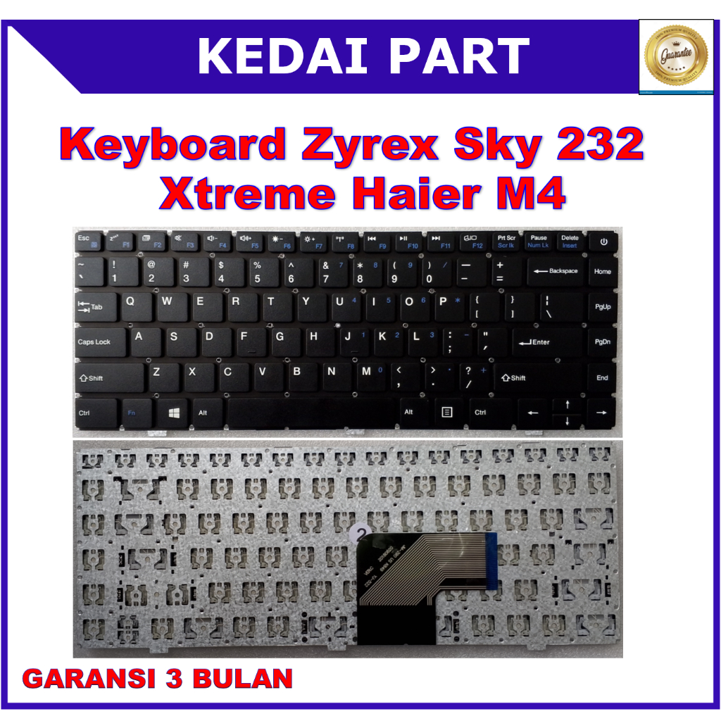 Keyboard Axioo Zyrex SKY-232 Sky 232 Xtreme Haier M4