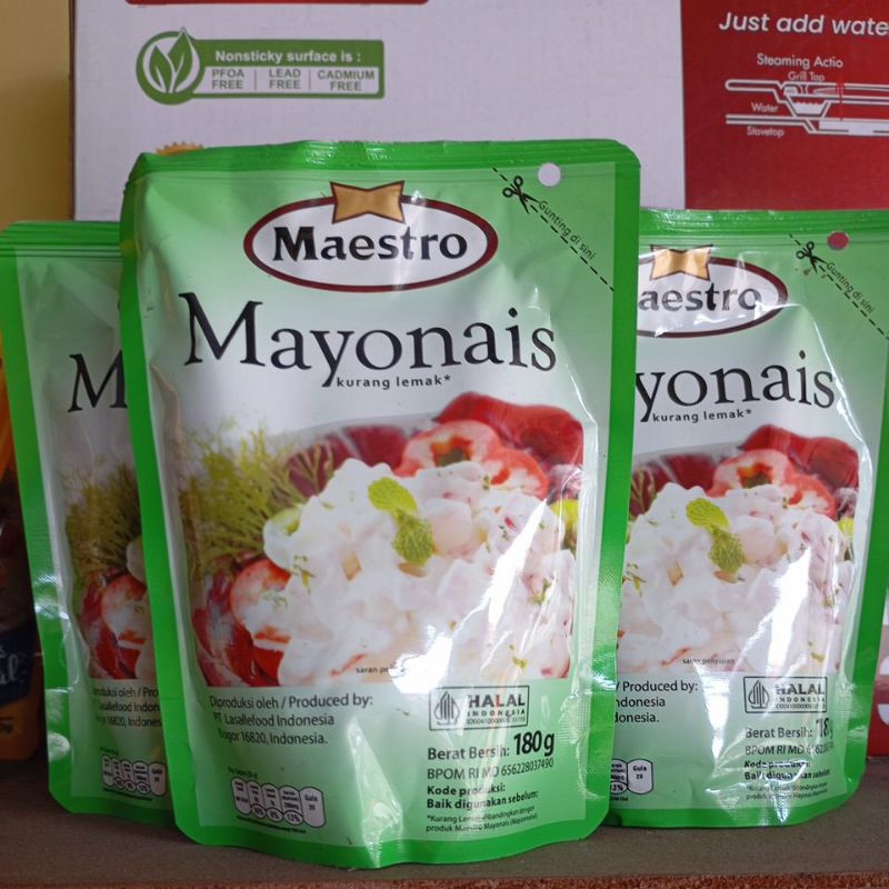 

maestro mayonais 180gr enak