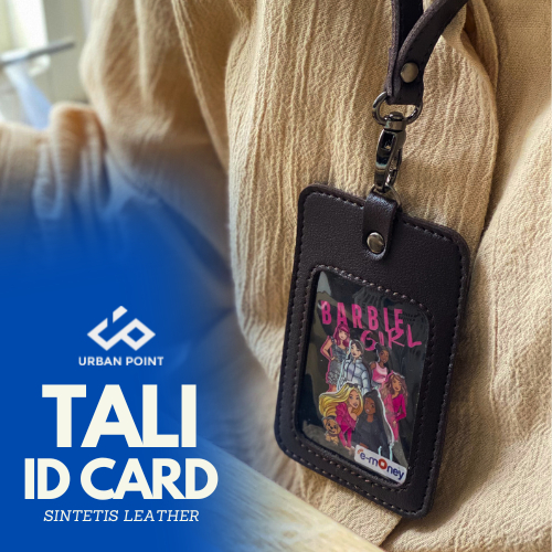 

Name Tag Id Holder Kulit Sintetis Premium Lanyard Kantor Pria Wanita