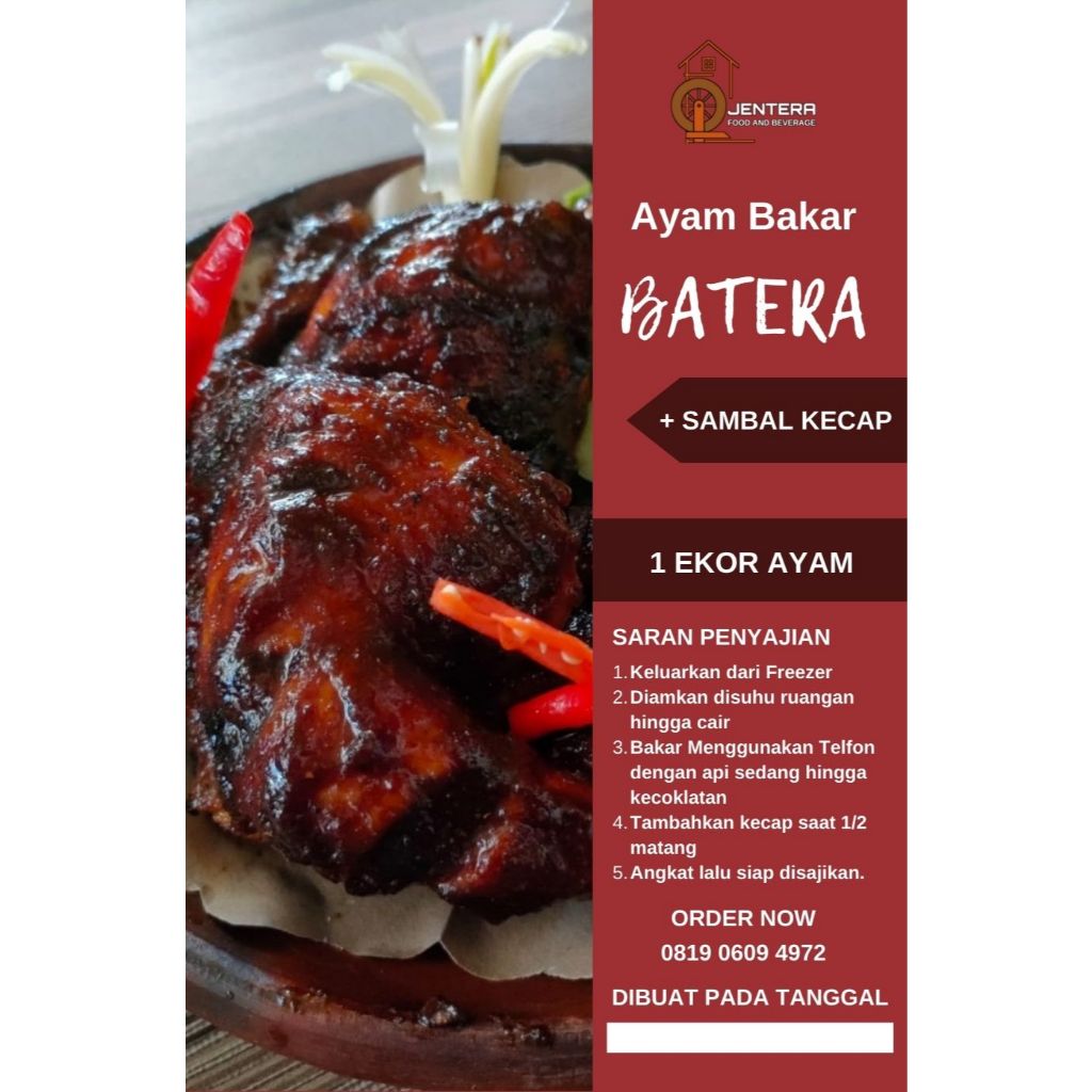 

Frozen Food Ayam Bakar Batera