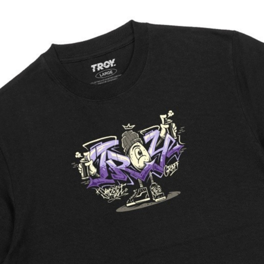 Troy Company Tshirt Black Plankton - Kaos Pria Lengan Pendek Hitam MT 2130