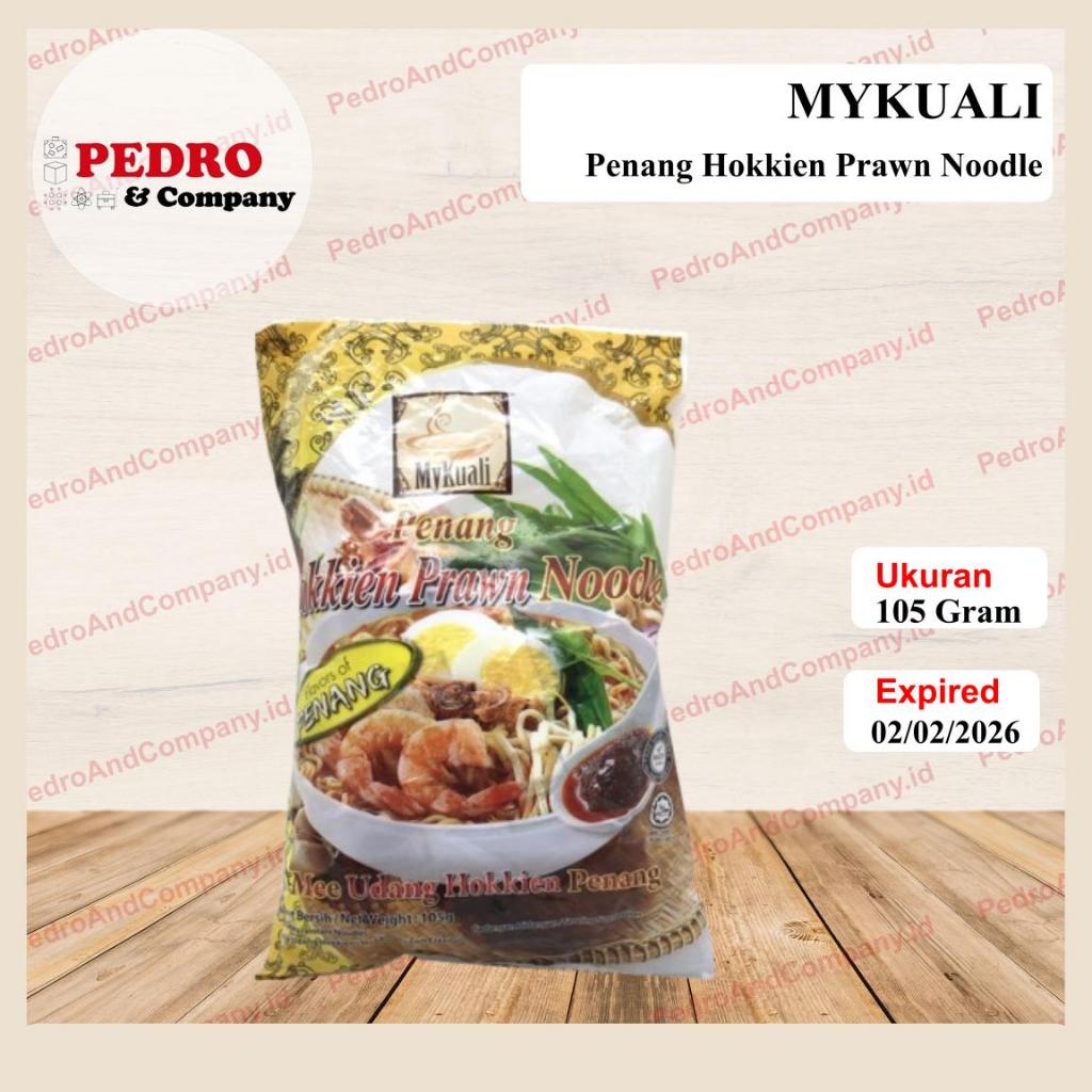

Mykuali PENANG Hokkien Prawn Noodle 105 gram instant noodle mie kari malaysia
