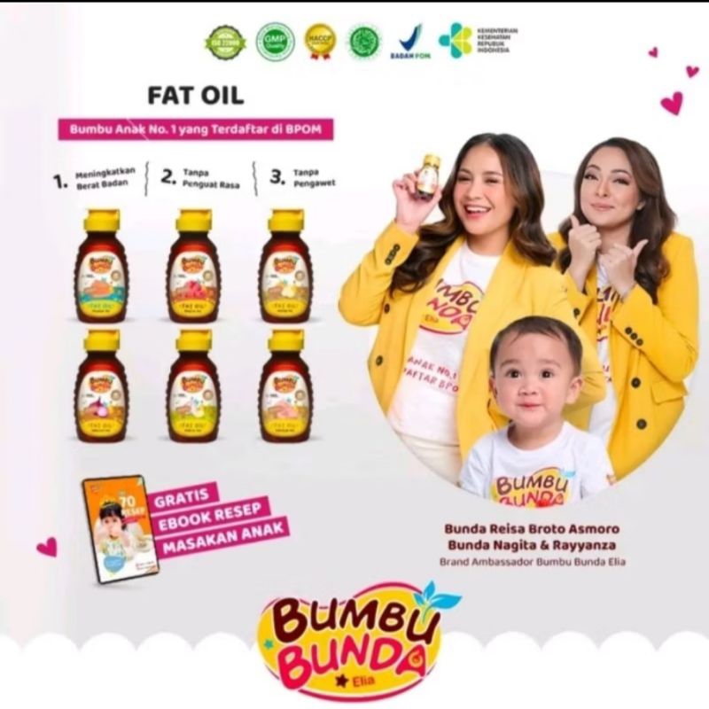 

Bumbu Bunda by Elia Fat oil
