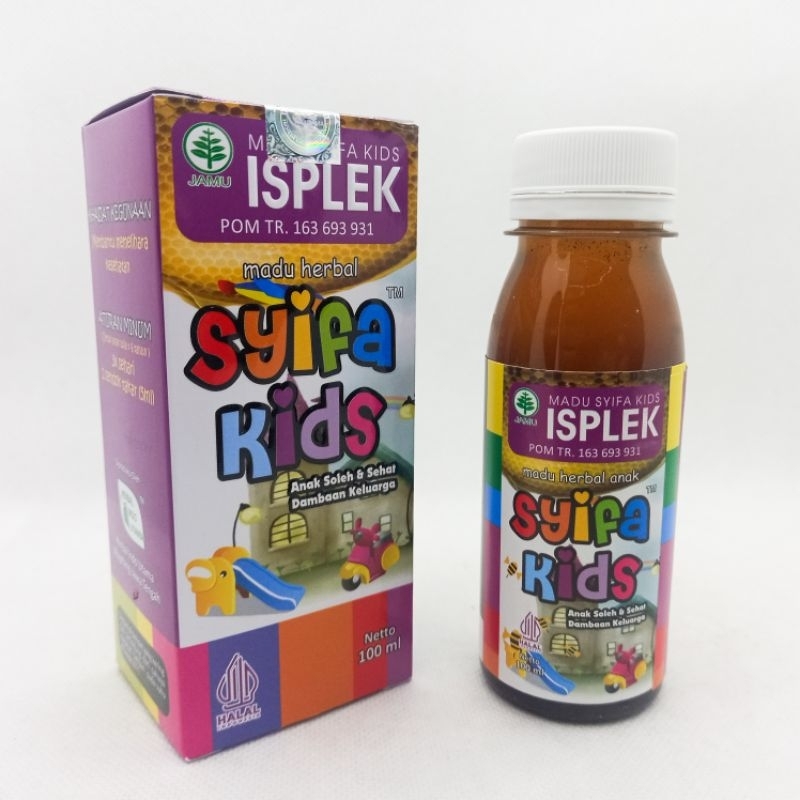 SYIFA KIDS ISPLEK | Madu Anak untuk ISPLEK / ISPA Dan Flek Paru, Syifakids TBC, Asma, Sesa