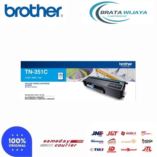 BROTHER Toner TN-351BK | TN351BK|TN351 BK Original Black