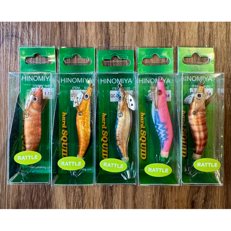 Umpan / Lure Egi Cumi Hinomiya Rattle 1.8