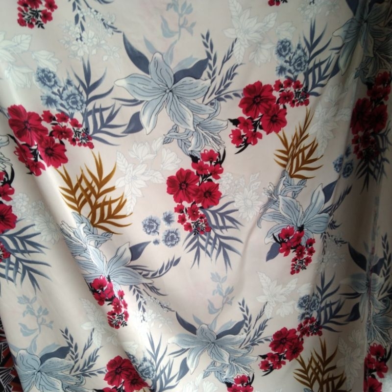 Kain armani silk | Harga/0,5m | bahan armani silk motif  | bahan armani silk  | kain armani silk....