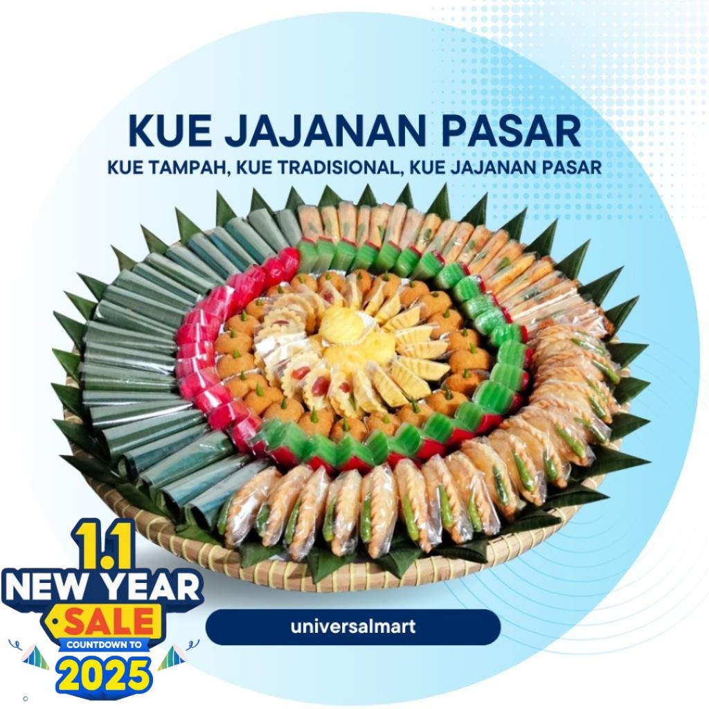 

Kue Tampah Kue Jajanan Pasar Kue Tradisional Paket isi Bervariasi