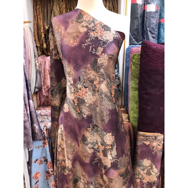 Premium Silk Armani Motif