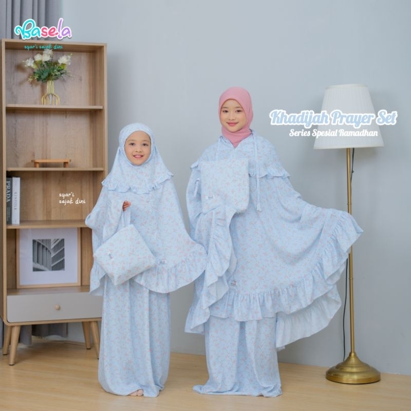 Mukena Set Khadijah Anak Muslim Set By Basela