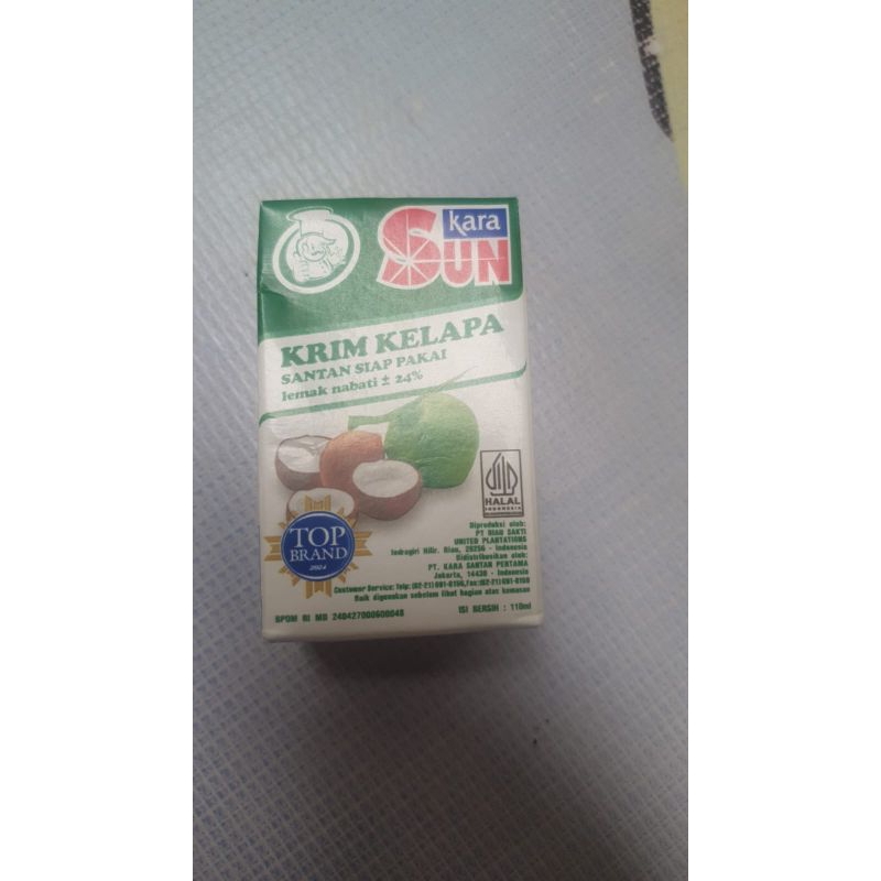 

kara 1 dus 110ml isi 24pak