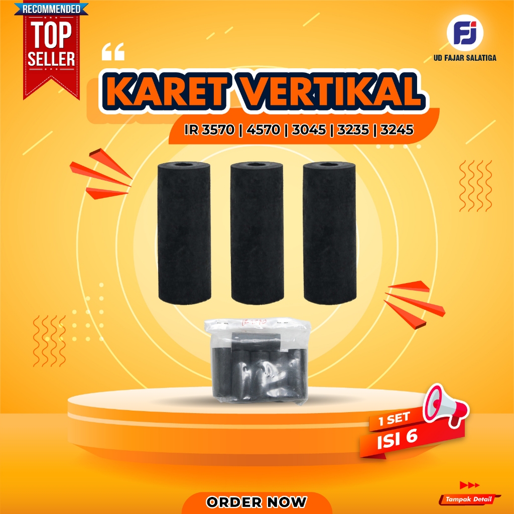 KARET VERTIKAL CANON IR 3570 4570 3045 3235 3245 1 SET ISI 6