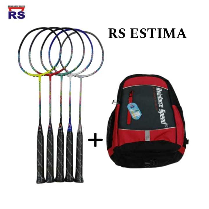 RAKET RS ESTIMA | RAKET BADMINTON | RAKET BULUTANGKIS RS ORIGINAL