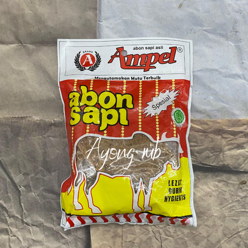 

AMPEL ABON SAPI ASLI 100GR