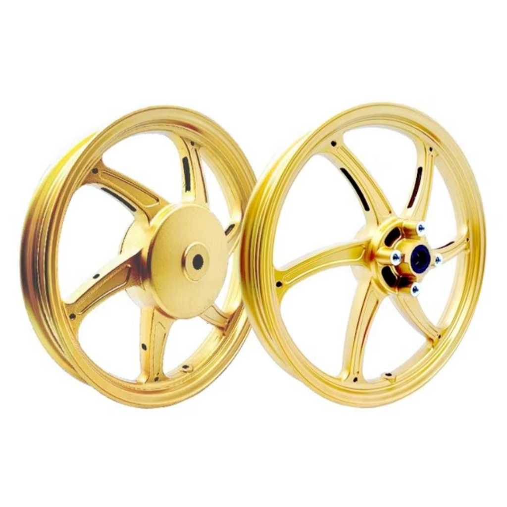 VND Velg Racing Six Star 140x14 & 160x14 - Mio Sporty/ Mio Old/ Mio J/ Fino 115/ Soul GT