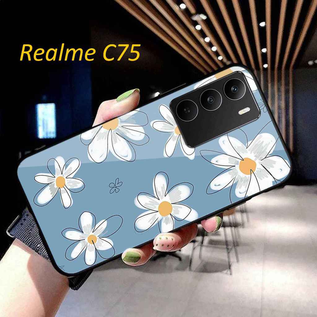 Softcase Glass Kilau For Realme C75 - Casing Hp Realme C75 -N49