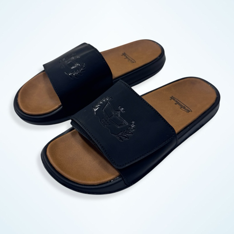 sandal slide libas TAN @merintis31society