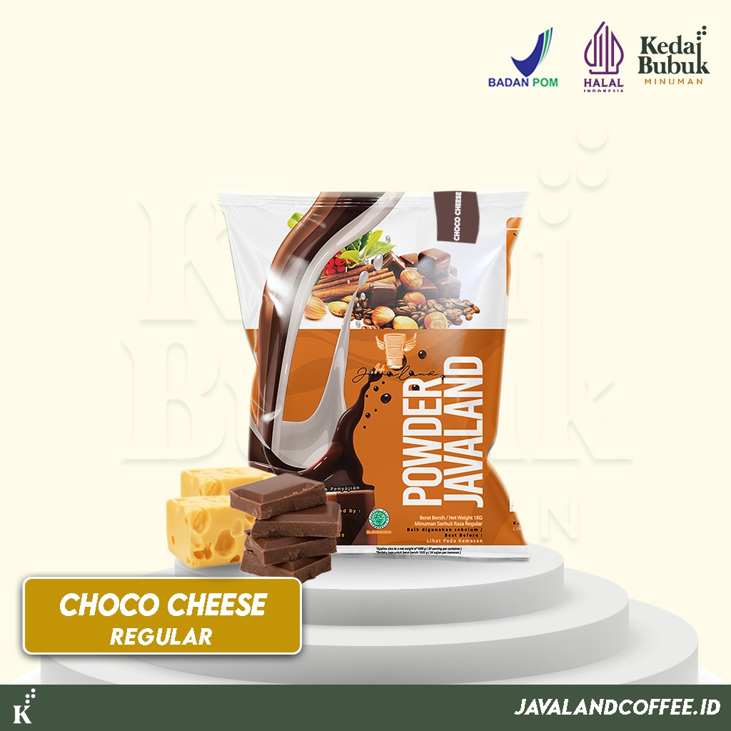 

Javaland Bubuk Minuman Rasa Choco Cheese / Keju 1Kg - Regular Plain | Bubble Powder Drink Boba