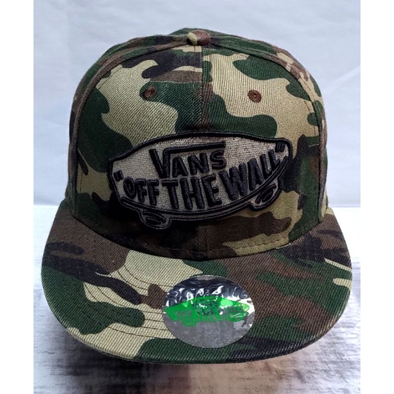 Topi VANS Loreng Camo Original Second PL