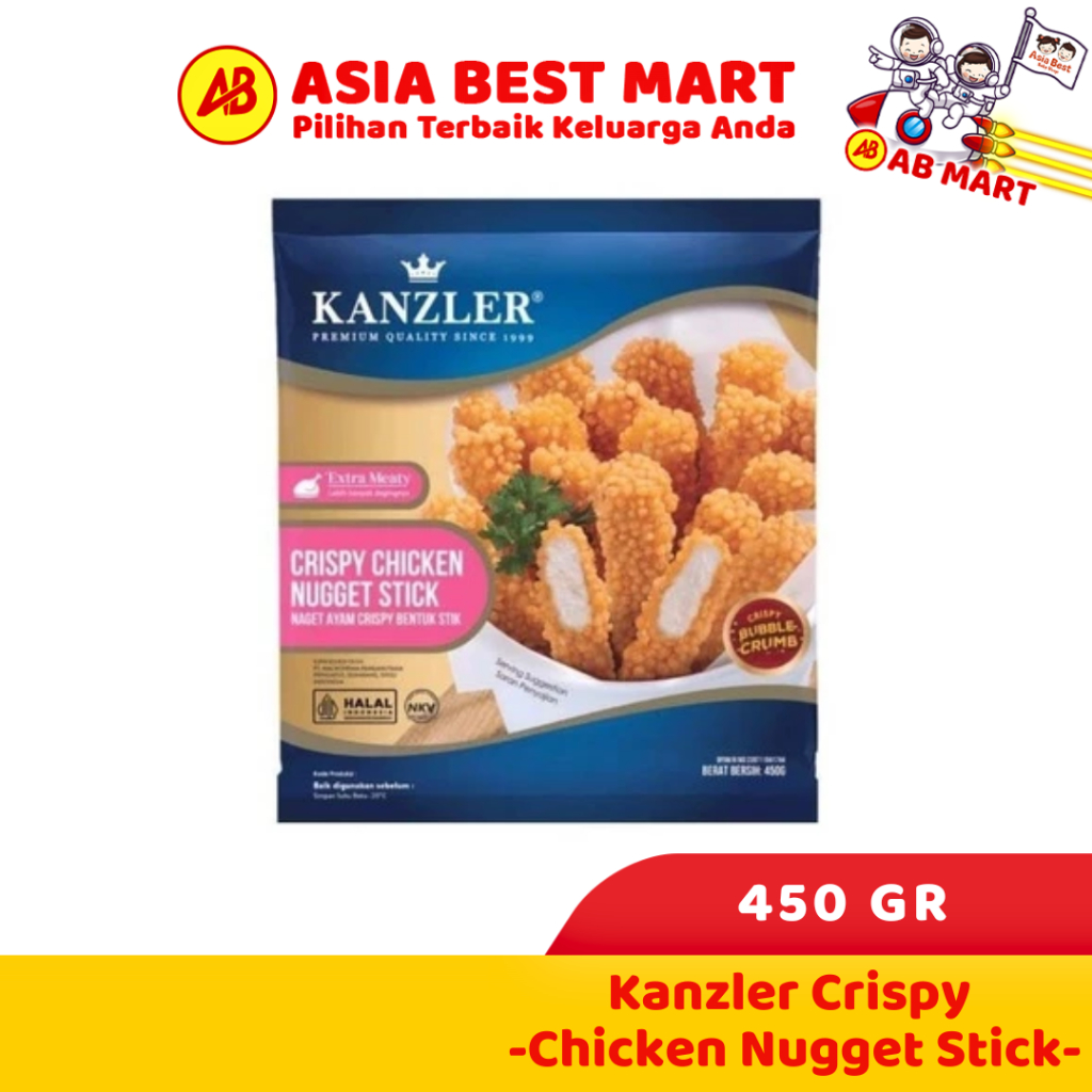 

Kanzler Crispy Chicken Nugget Stick 450gr