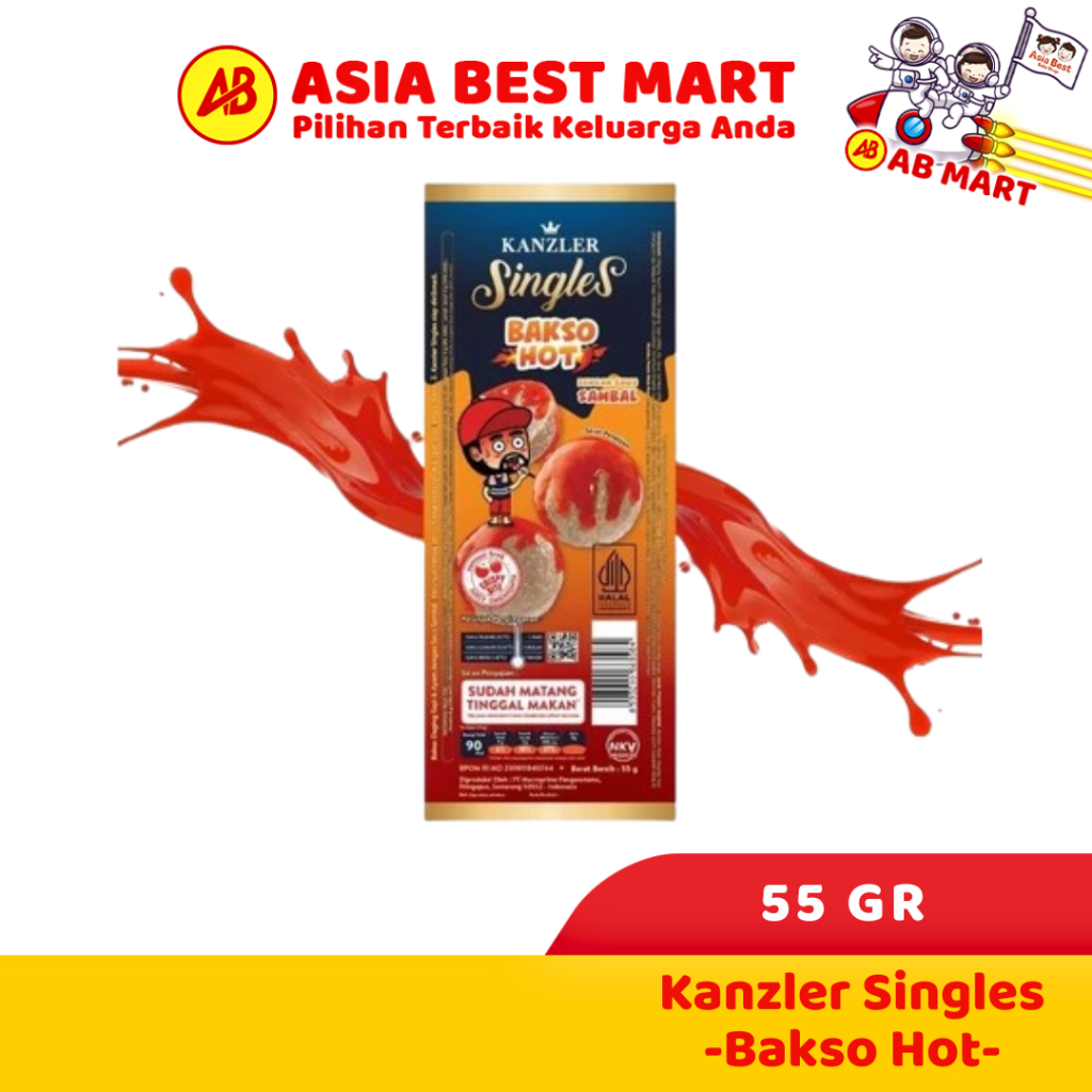 

Kanzler Singles Bakso Hot 55gr