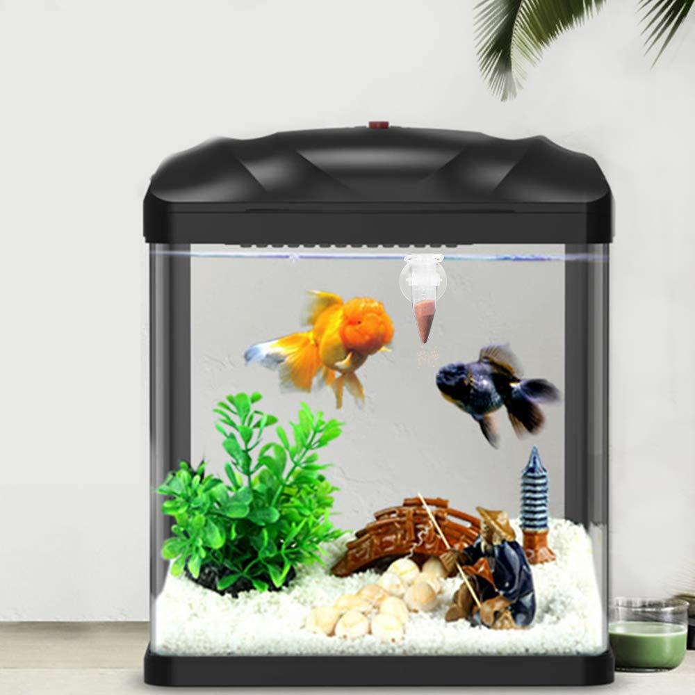 Tempat Makan Ikan Mini Otomatis Akuarium Aquarium Eggs Feeding Fish Tank Feeder Premium Terbaik