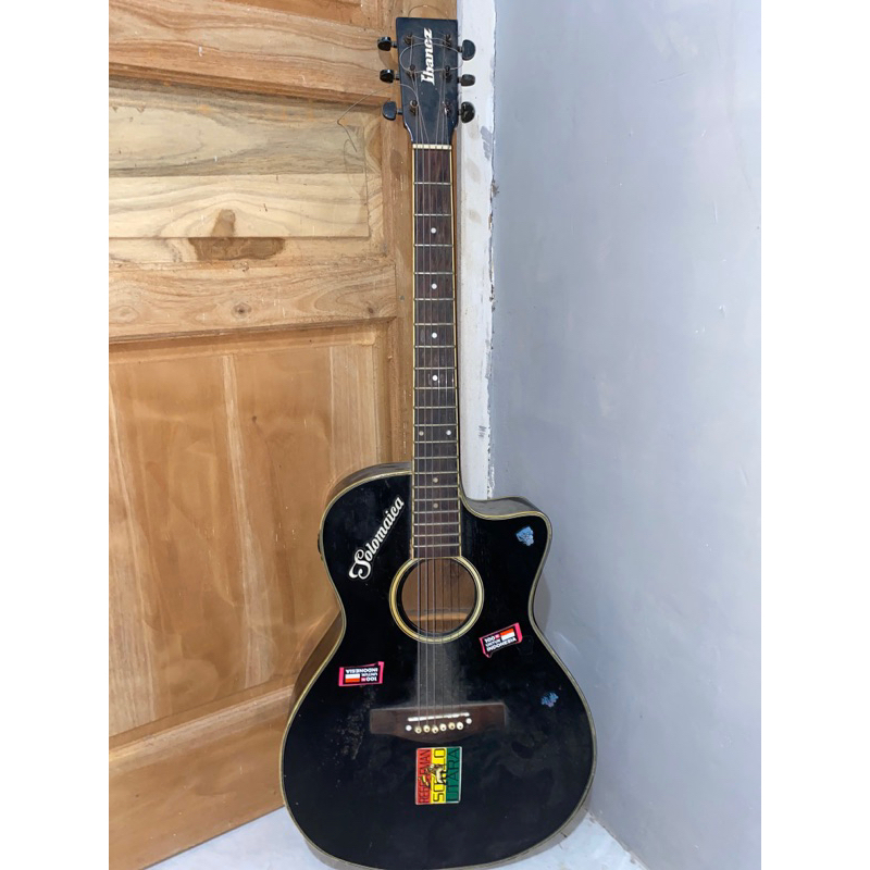 gitar akustik ibanez second